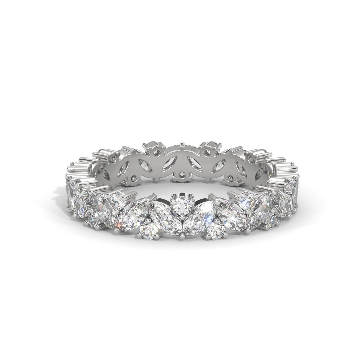 Marquise Waltz Eternity Ring