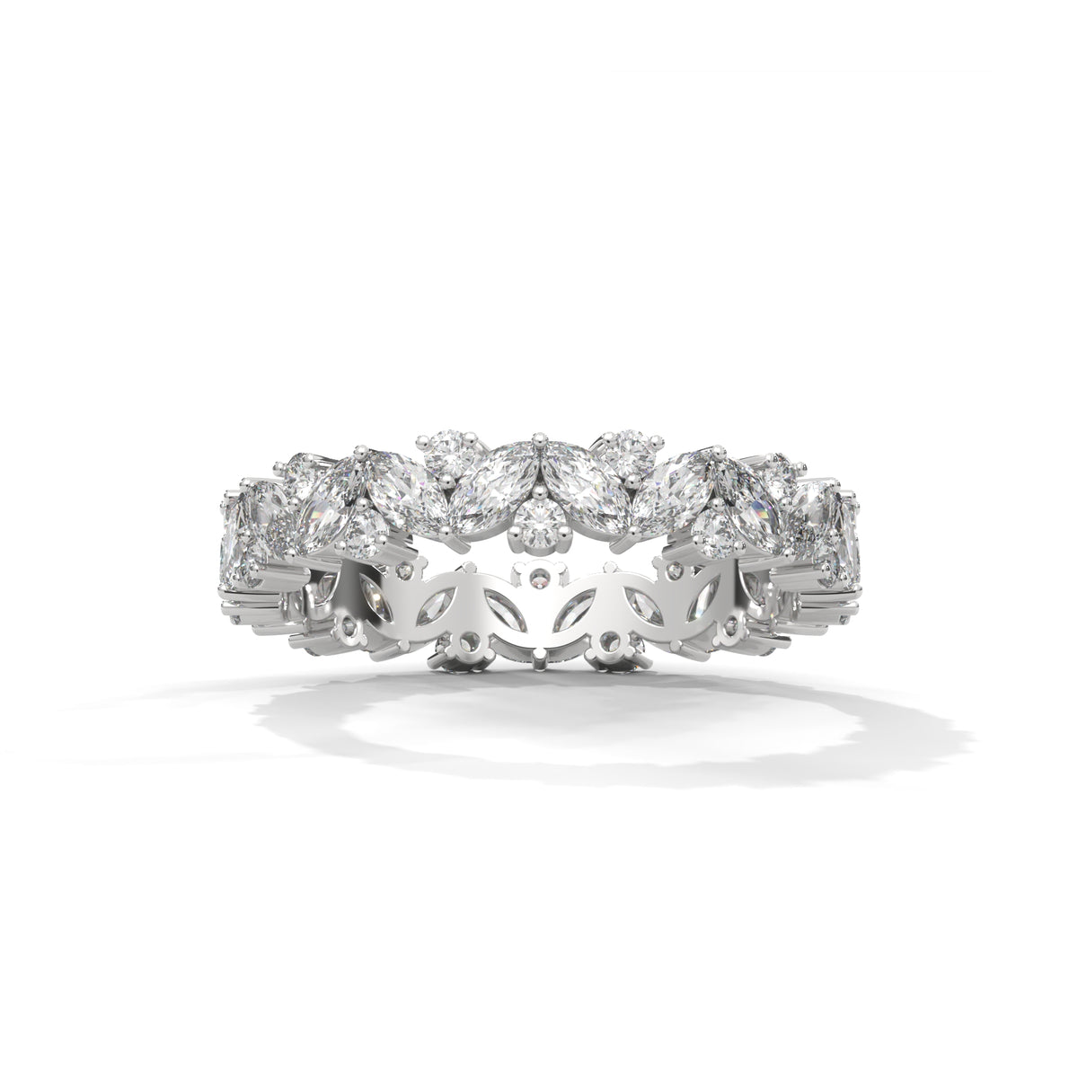 Marquise Waltz Eternity Ring