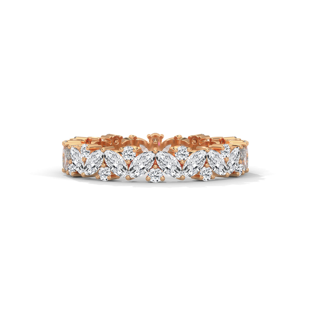 Marquise Waltz Eternity Ring