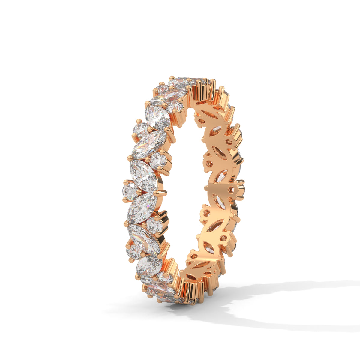 Marquise Waltz Eternity Ring