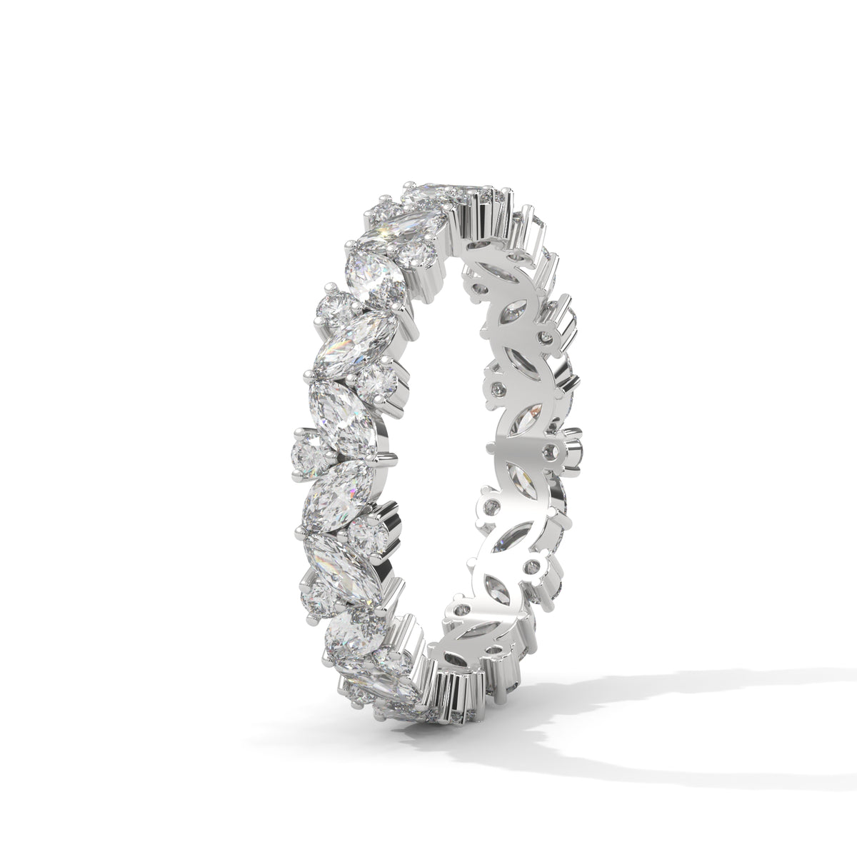 Marquise Waltz Eternity Ring