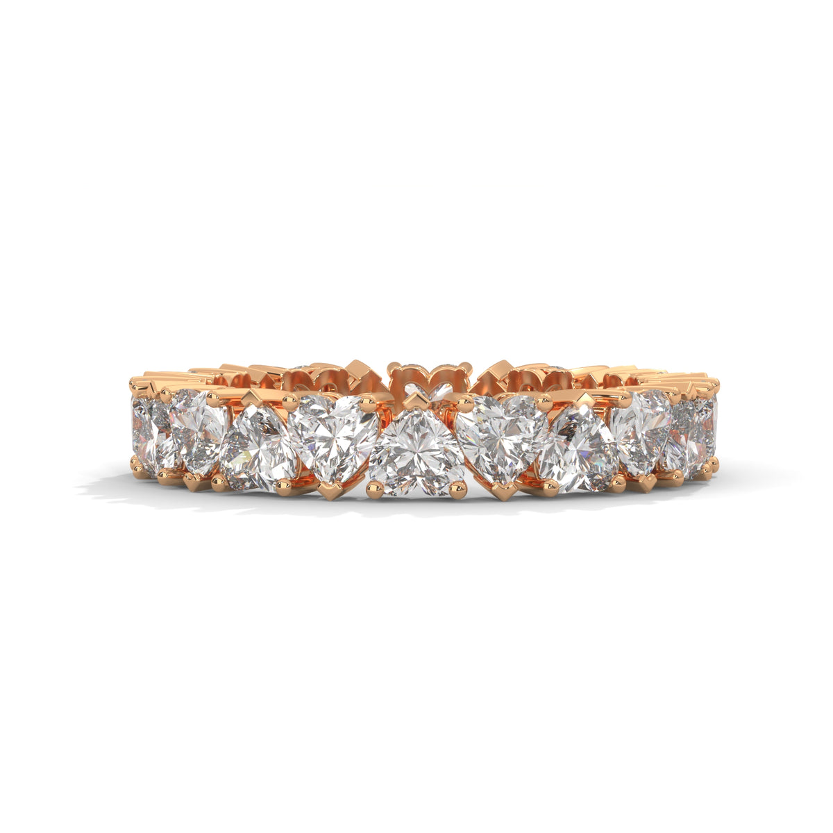 Infinite Hearts Eternity Ring