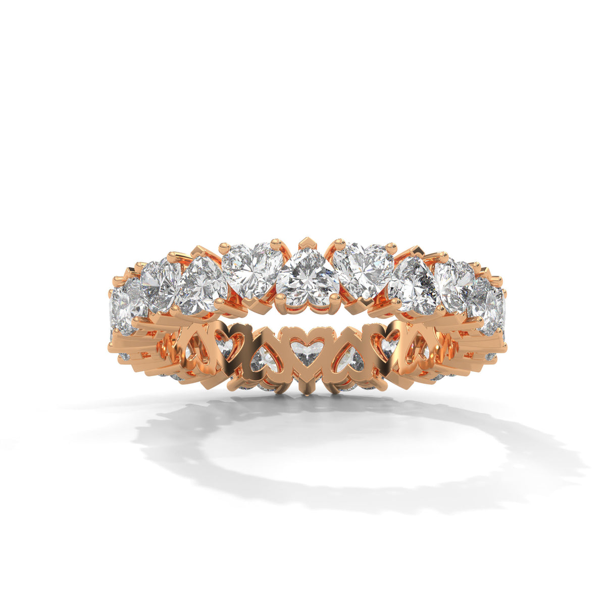 Infinite Hearts Eternity Ring