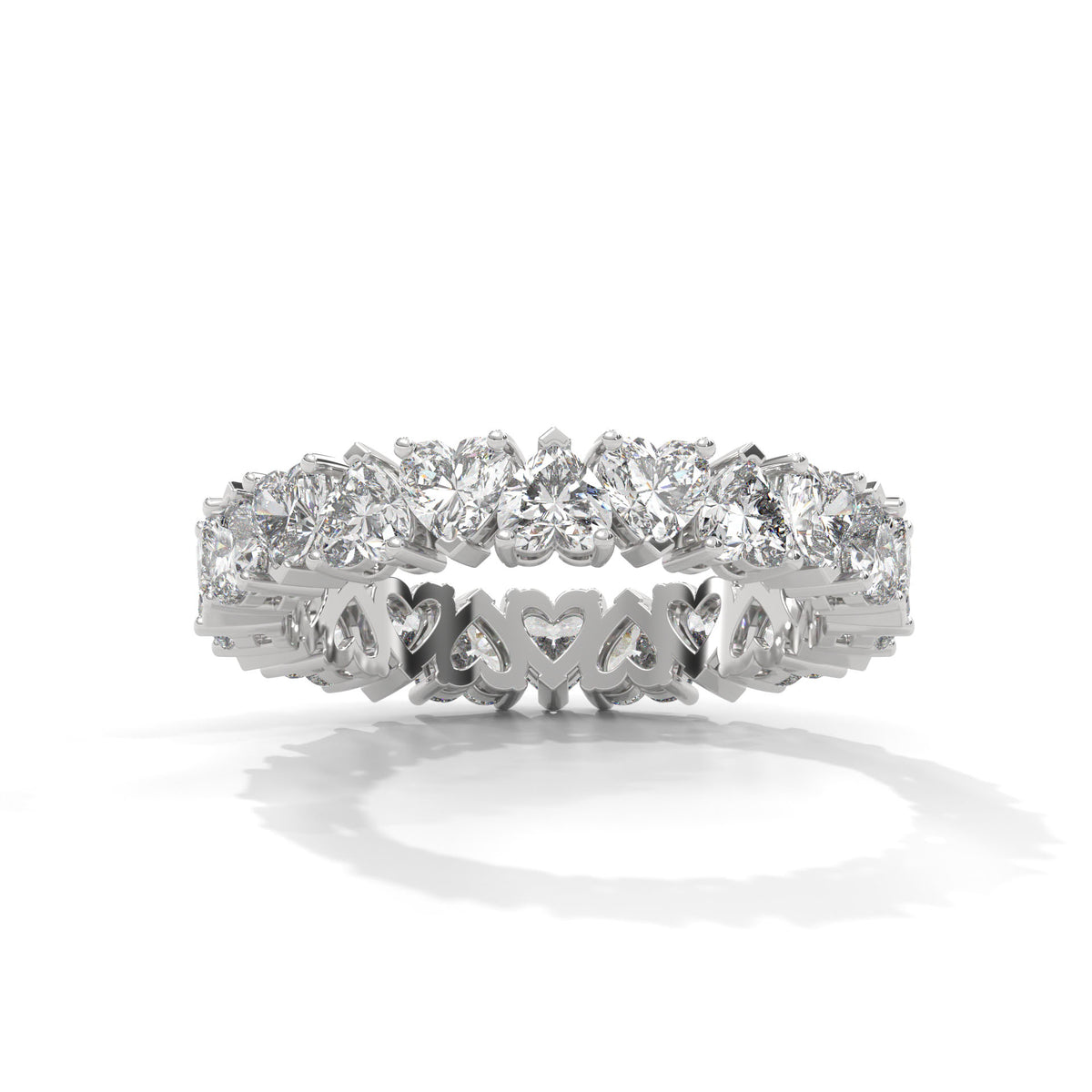Infinite Hearts Eternity Ring