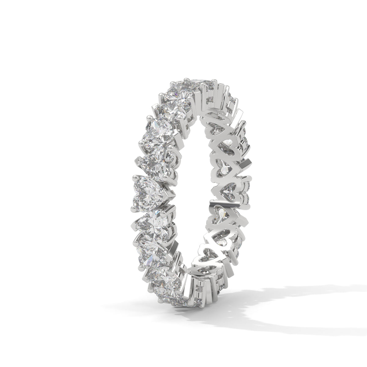 Infinite Hearts Eternity Ring