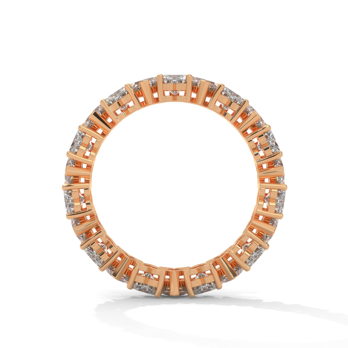Infinite Hearts Eternity Ring