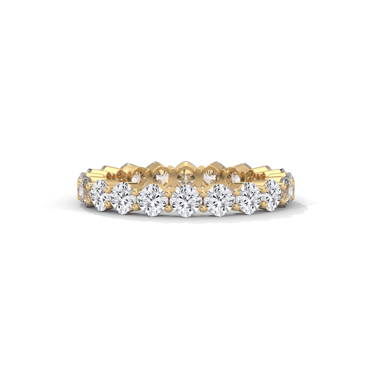 Endless Cushion Eternity Ring