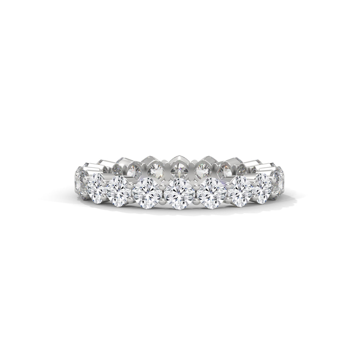 Endless Cushion Eternity Ring