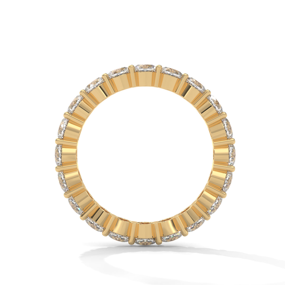 Endless Cushion Eternity Ring