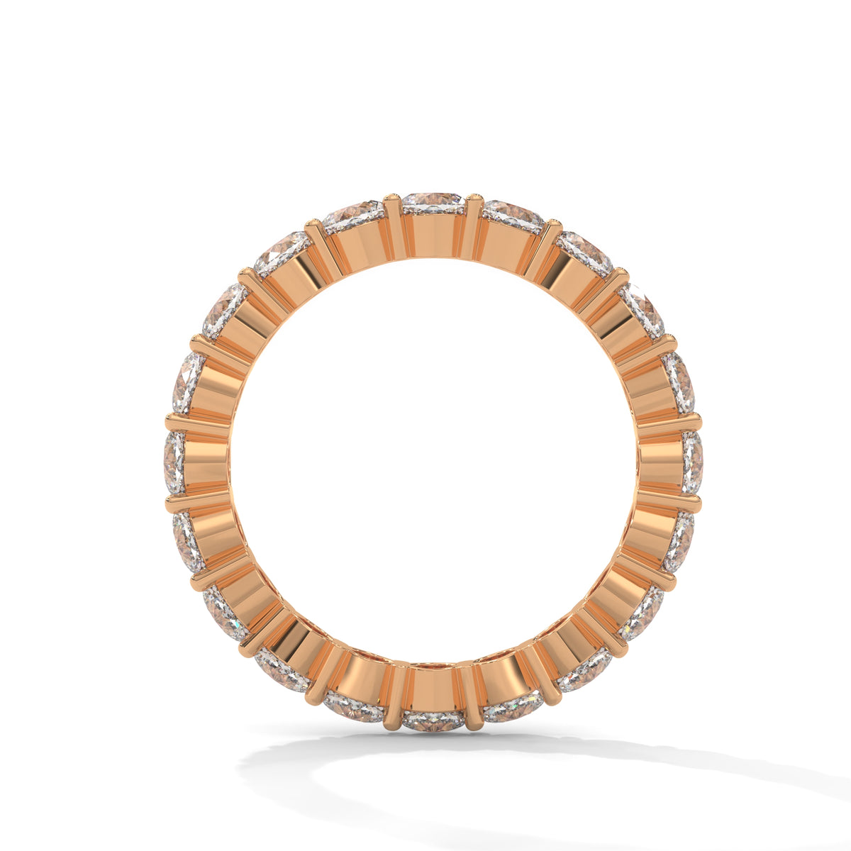 Endless Cushion Eternity Ring