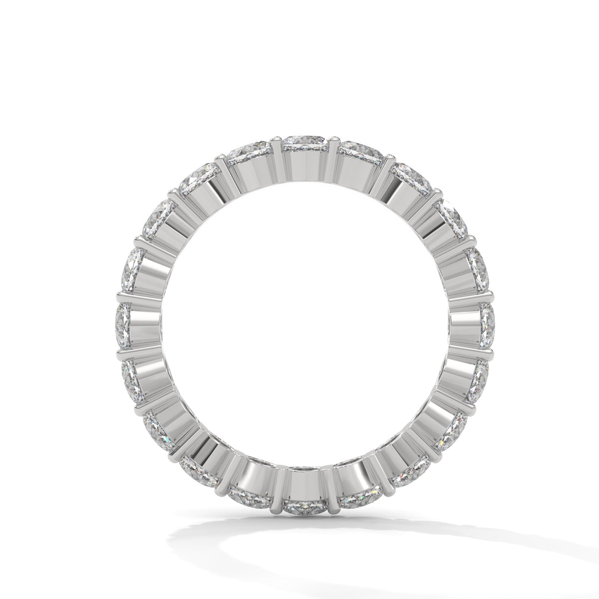 Endless Cushion Eternity Ring