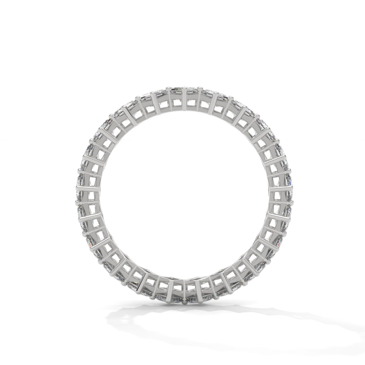 Cascading Squares Eternity Ring