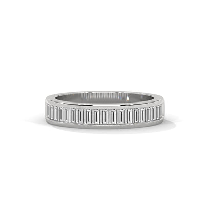 Glacier Channel Baguette Ring — IGI Certified Diamond Jewellery | My Carat India