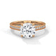 Celestial Crown Solitaire Ring