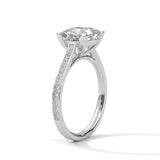Royal Pave Solitaire Ring