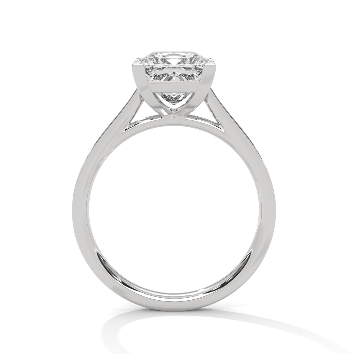 Royal Pave Solitaire Ring