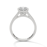 Royal Pave Solitaire Ring