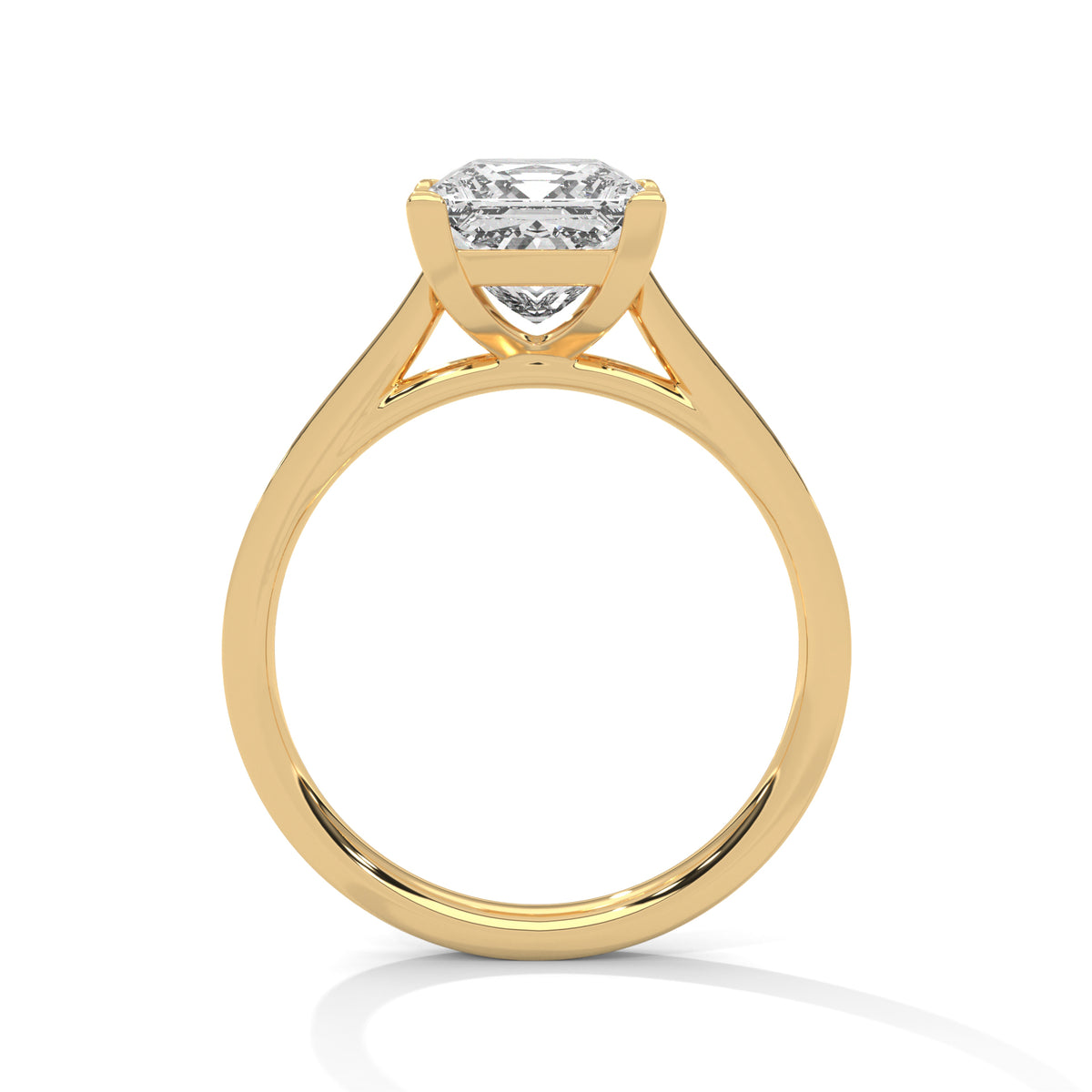 Royal Pave Solitaire Ring