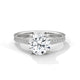 Celestial Crown Solitaire Ring