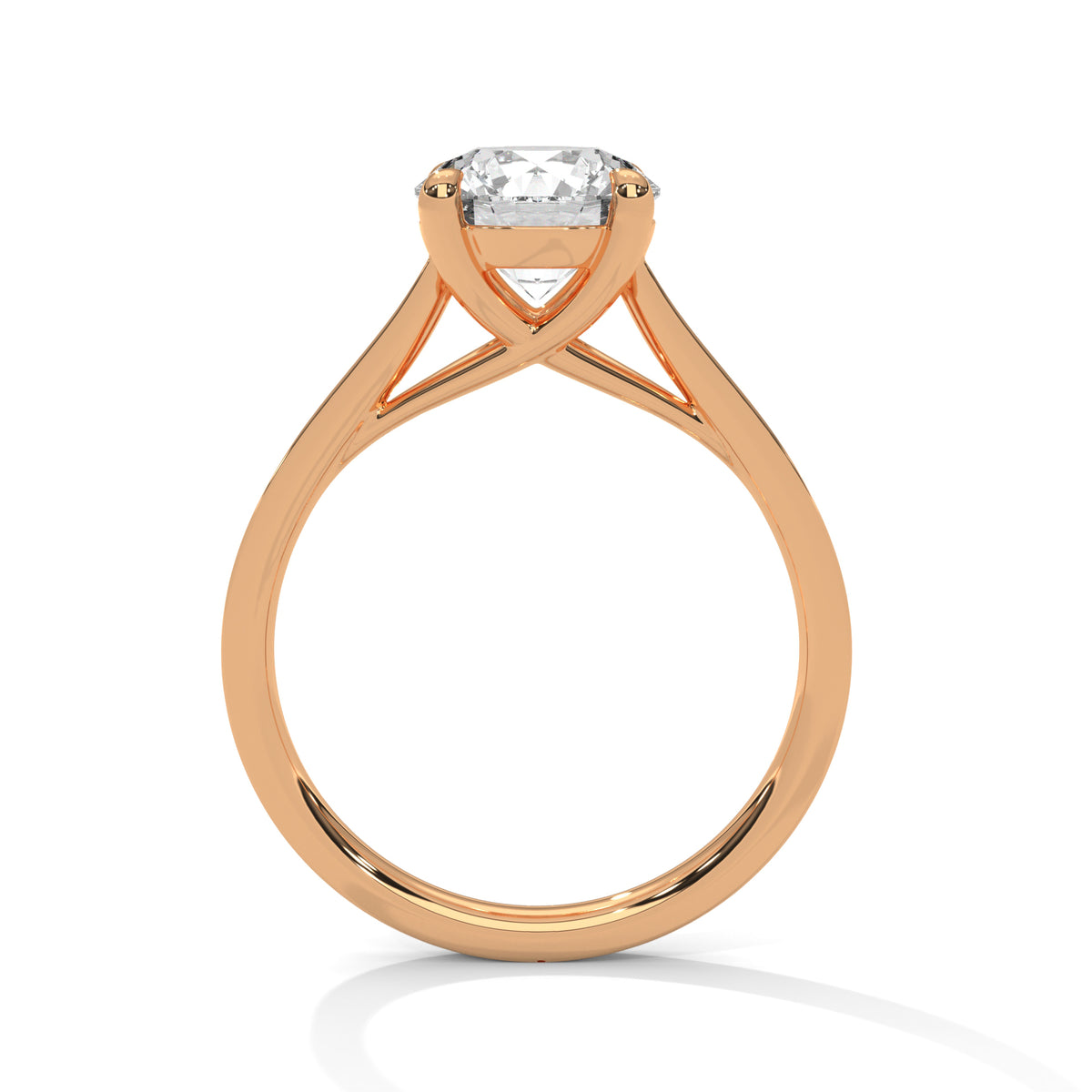 Celestial Crown Solitaire Ring