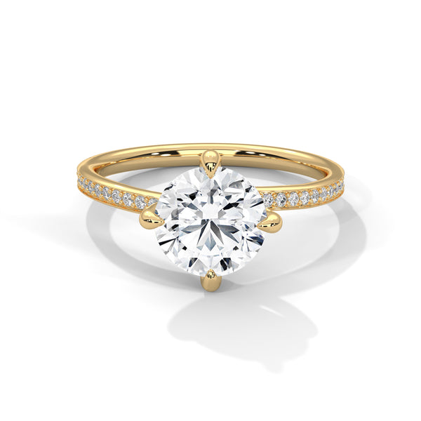 Celestial Prong Solitaire Ring