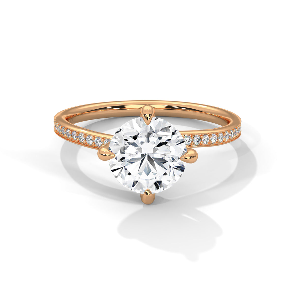 Celestial Prong Solitaire Ring
