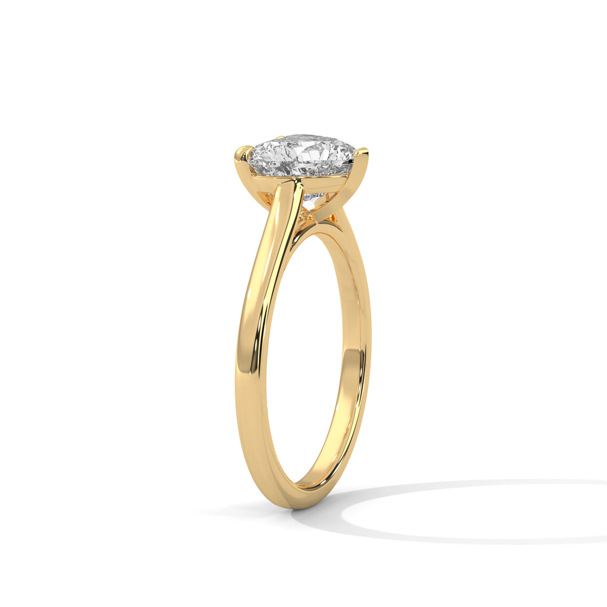 Eternal Heart Solitaire Ring