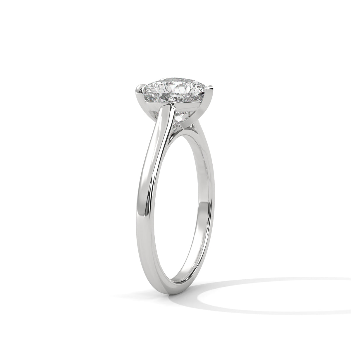 Eternal Heart Solitaire Ring