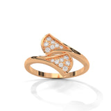 Dual Fan Bypass Diamond Ring