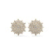 Snowflake Bloom Cluster Earrings
