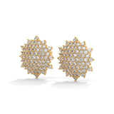 Snowflake Bloom Cluster Earrings