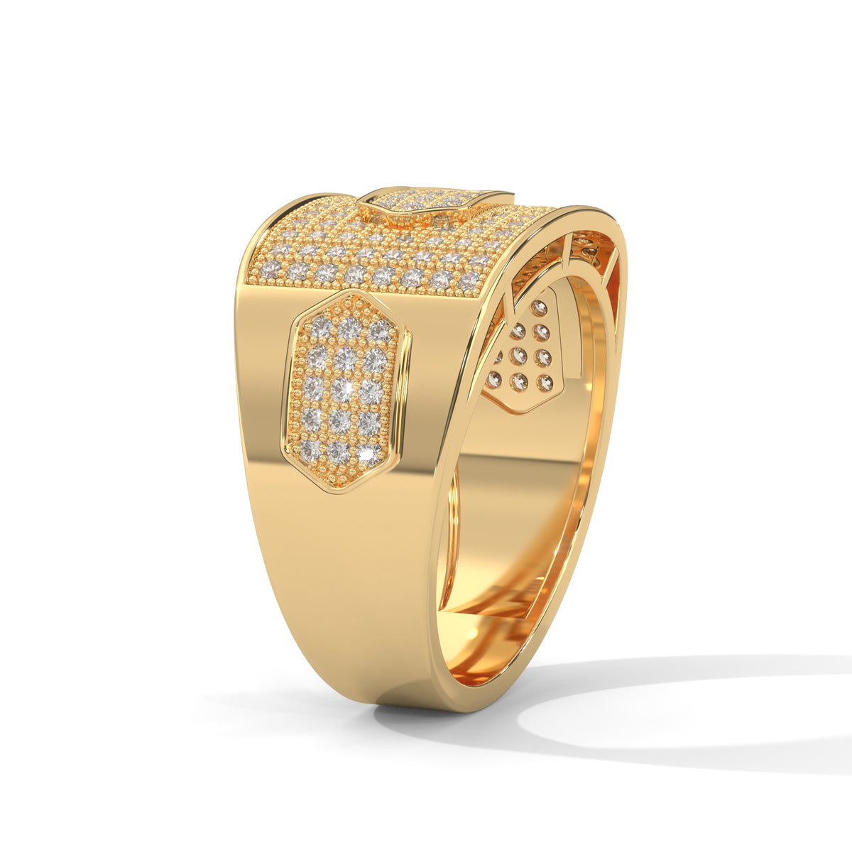 Sovereign Mosaic Statement Ring