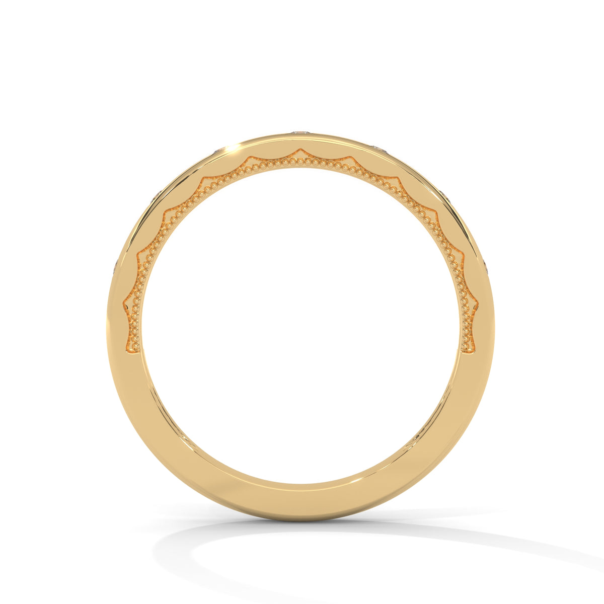 Scattered Stars Diamond Band Ring