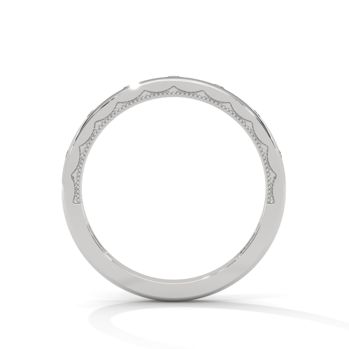 Scattered Stars Diamond Band Ring