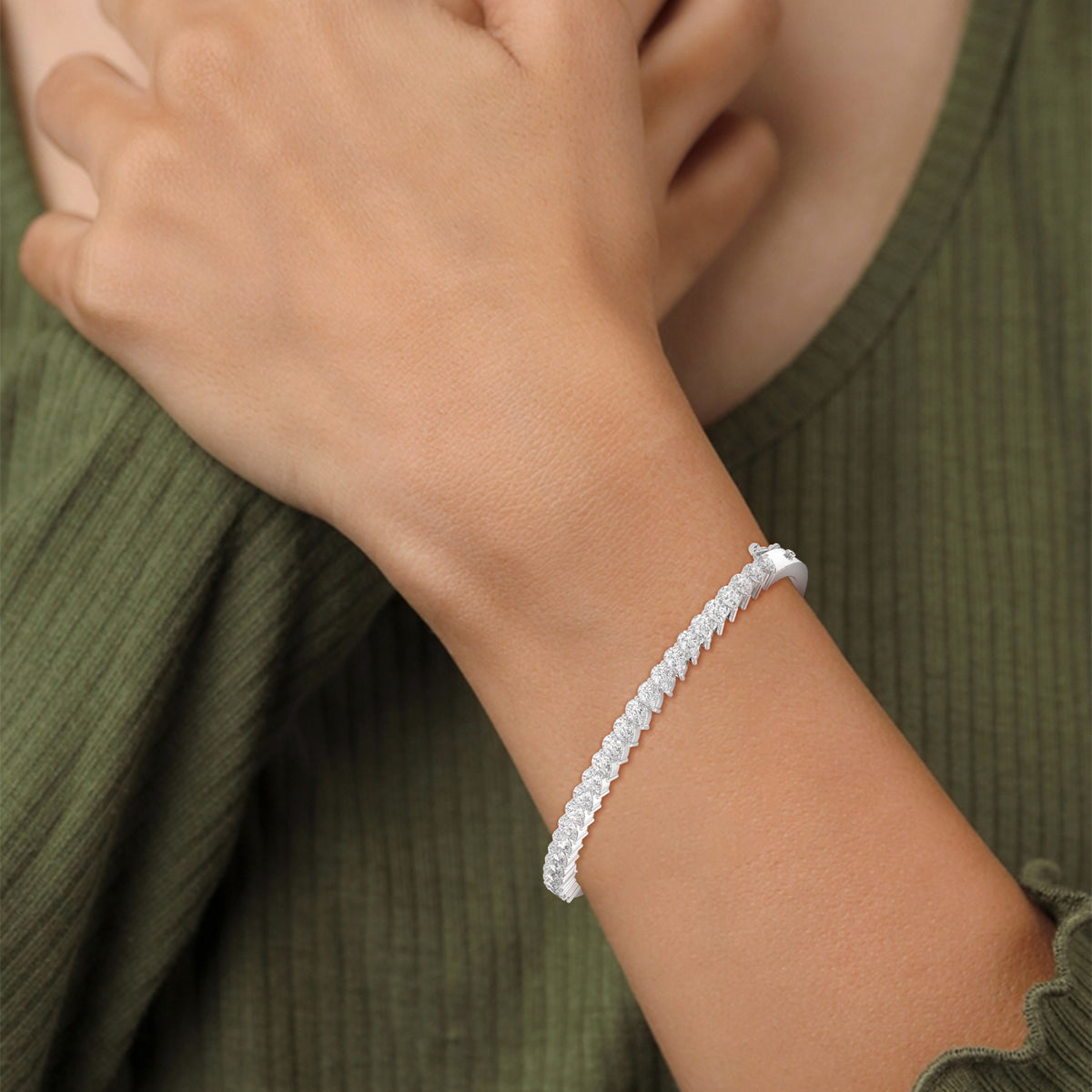 Cascading Pear Blossom Bracelet