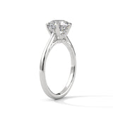 Timeless Crown Solitaire Ring