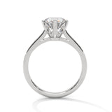 Timeless Crown Solitaire Ring