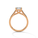 Luminous Radiant Solitaire Ring