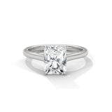 Luminous Radiant Solitaire Ring