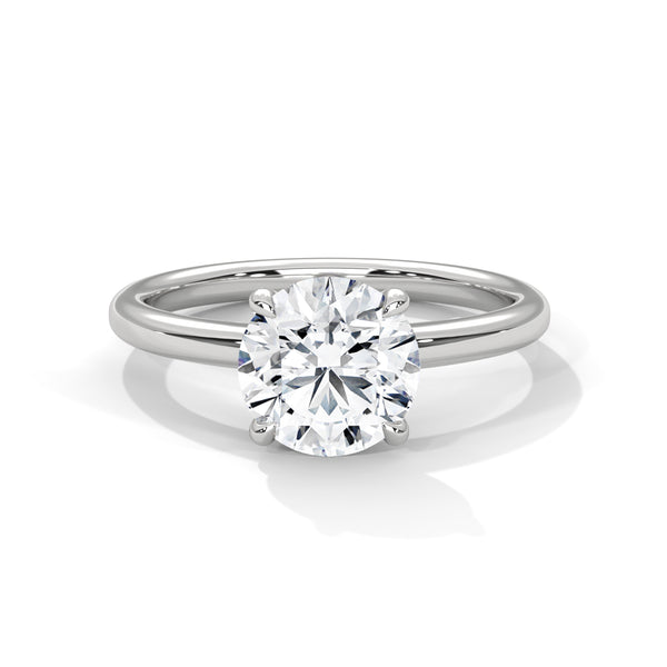 Eternal Crown Solitaire Ring