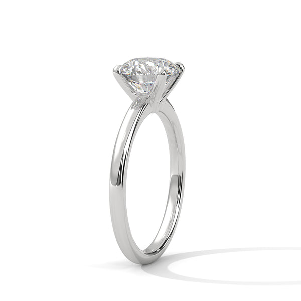 Eternal Crown Solitaire Ring