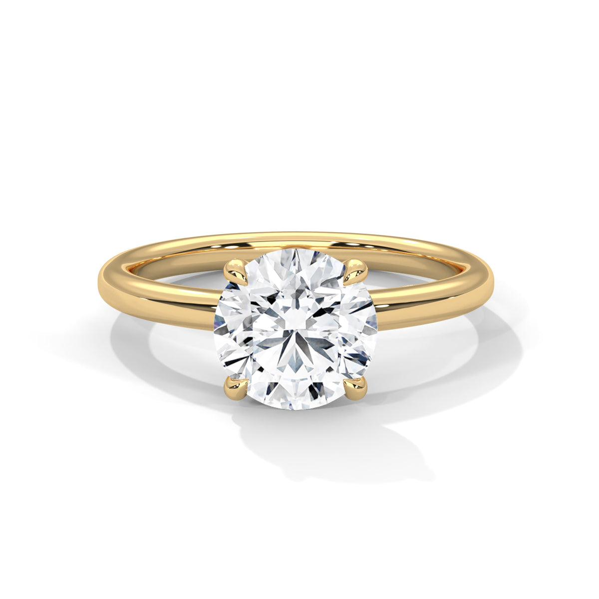 Eternal Crown Solitaire Ring