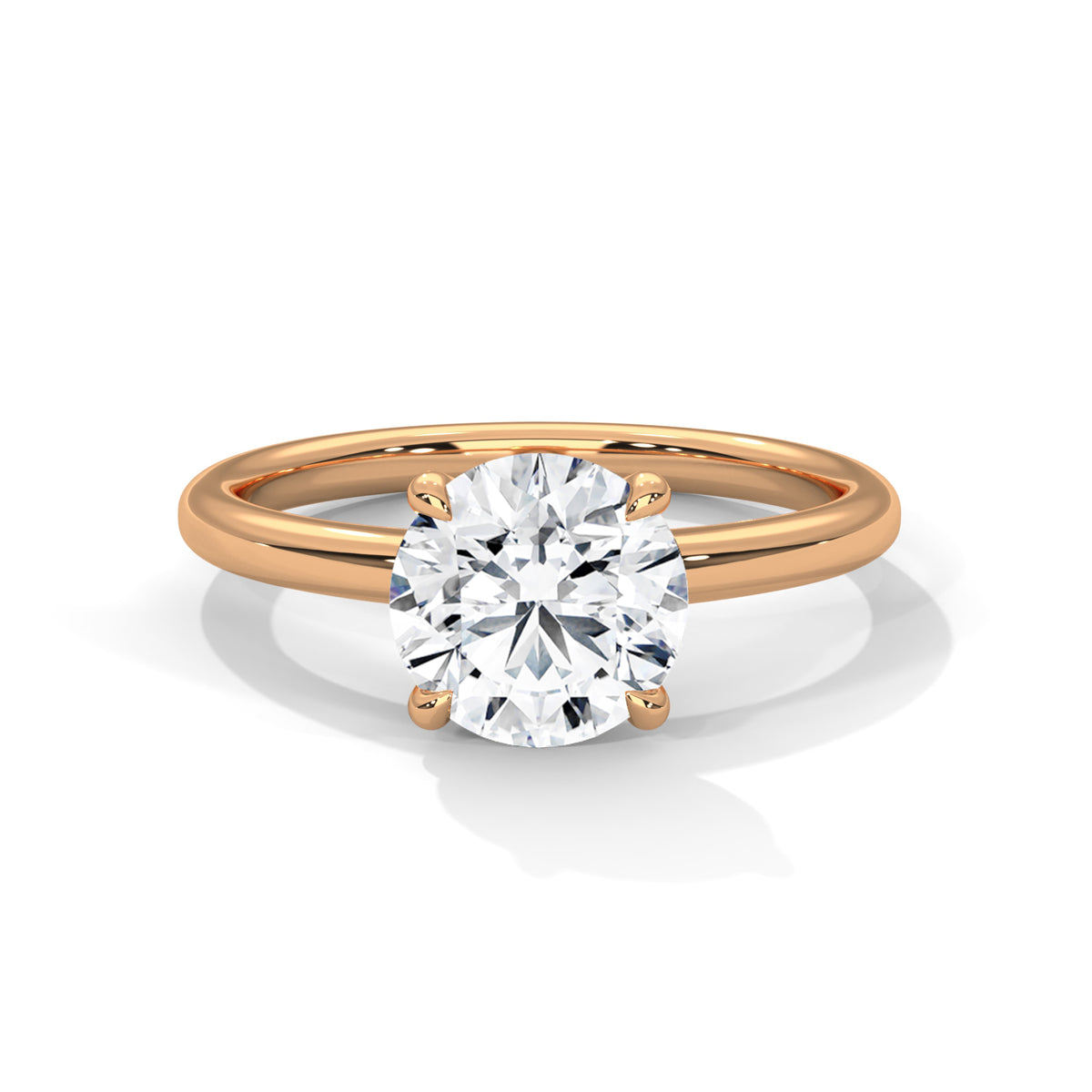 Eternal Crown Solitaire Ring