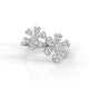 Blooming Snowflake Cluster Ring