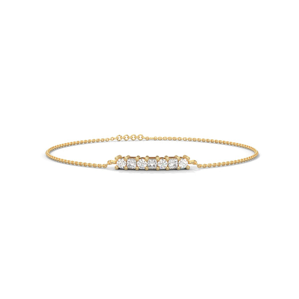 Celestial Bar Chain Bracelet