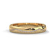Stellar Wave Diamond Band Ring