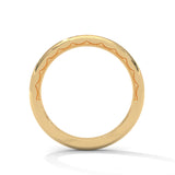Stellar Wave Diamond Band Ring