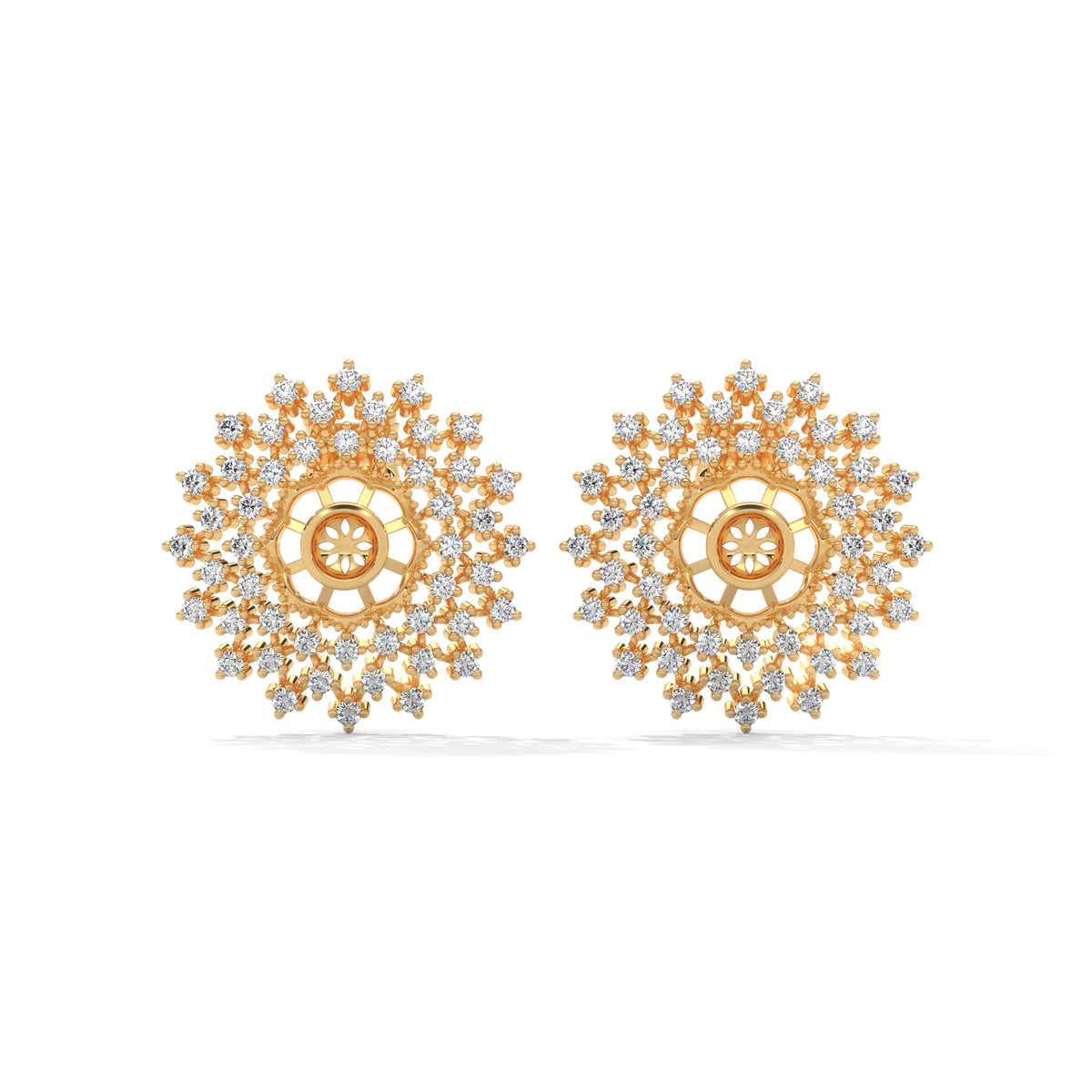 Celestial Bloom Cluster Earrings