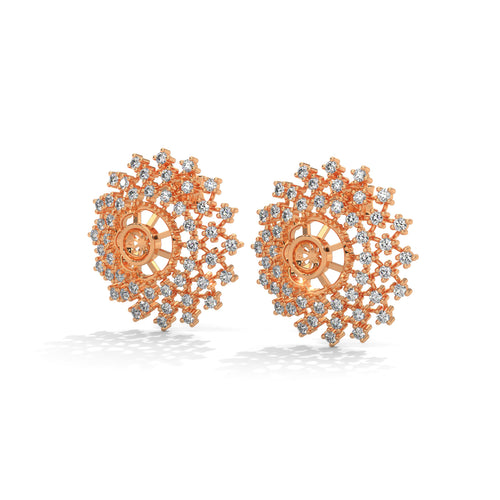 Celestial Bloom Cluster Earrings