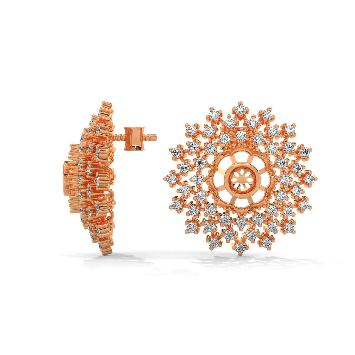 Celestial Bloom Cluster Earrings